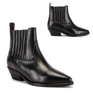 Jerome Dreyfuss Edith Leather Western Bootie 9